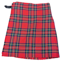 Used 8 Yd Kilt: Royal Stewart Modern 34"-37"W x 26"L
