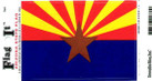 Arizona State Flag Decal