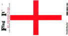 St. George Flag Decal