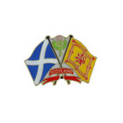 Flags of Scotland Pin Badge