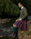 Merino Wool Pipe Band Hose by House of Cheviot
