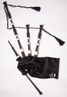 Wallace Classic 3 Blackwood Bagpipes with Full Mounted Imitation Ivory