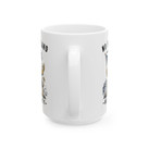 No Scotland No Party Ceramic Mug - Scottish Lion Supporter Coffee Mug