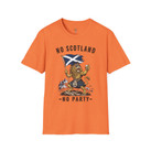 No Scotland No Party T‑Shirt — Scottish Flag Lion Graphic Tee