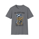 No Scotland No Party T‑Shirt — Scottish Flag Lion Graphic Tee