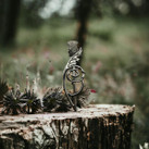 Modern Scottish Thistle Leaf Kilt Pin