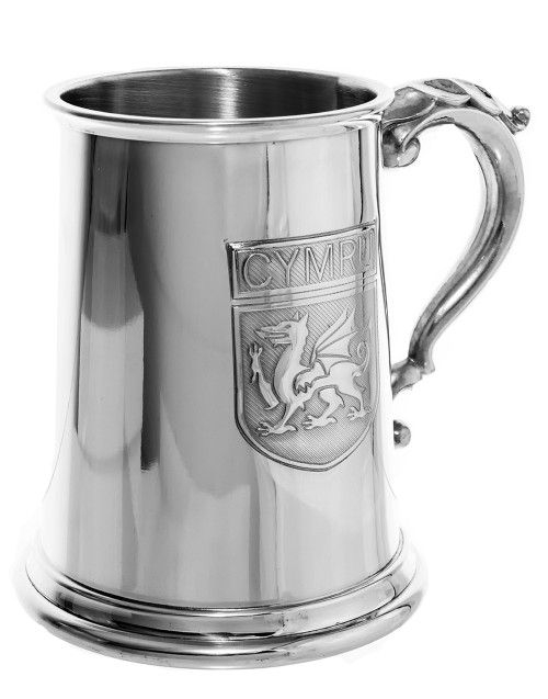 Welsh CYMRU Dragon Tankard