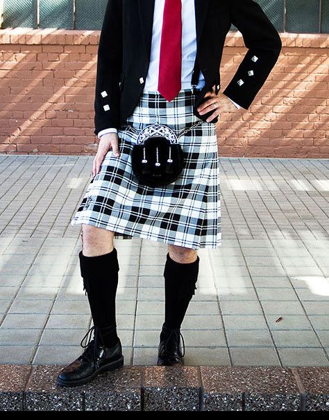 shepherd tartan kilt