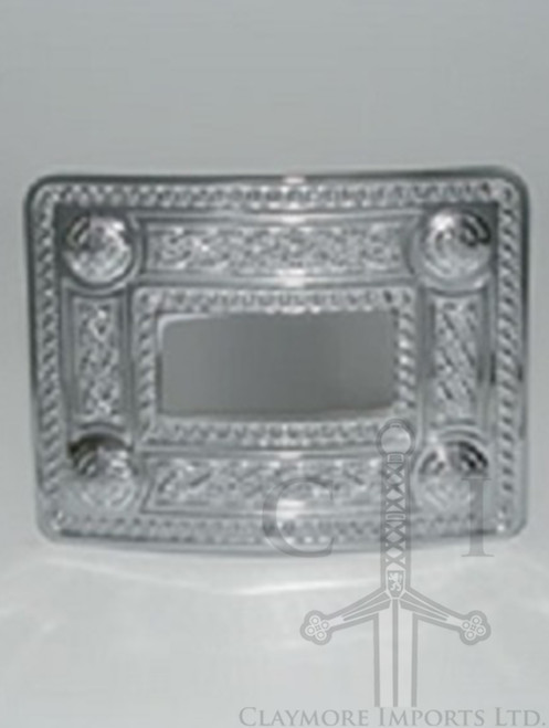 GMB87CPB Boys Celtic Knot Buckle Chrome