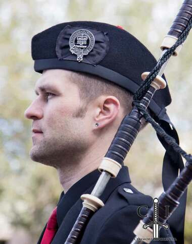 Black Glengarry Hat (Black Torre) - By 