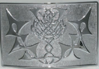Highland Thistle Kilt Belt Buckle - GMB10CP