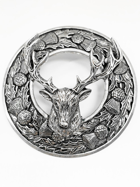 Stag Brooch "T.R" - KPS 6/8/05/10 image