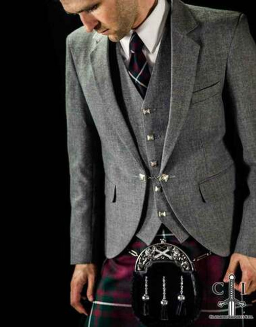ジャケット・アウター H LOVAT TWEED RGLAN SLEEVE COAT INTÉRIM】HYPER BIG LOVAT TWEED SINGLE RANGE BELTED OVER COAT