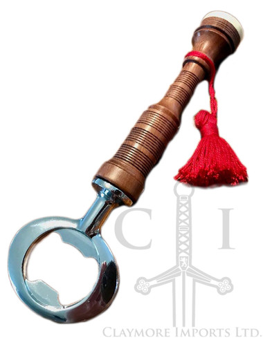 Bagpipe Drone Bottle Opener - Hand Turned South American Katalox