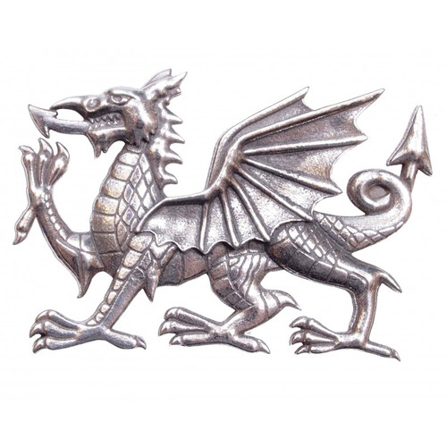 Welsh Dragon' Cap Badge