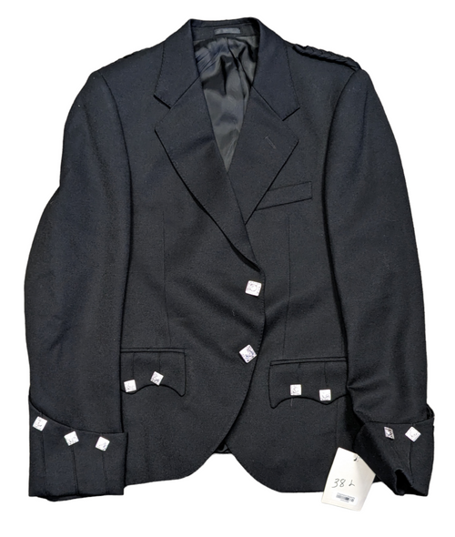 Argyle Jacket and Vest with Braemar Cuffs Chain Button 54XL NEW