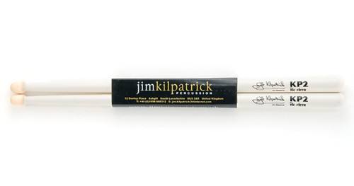 KP2 Jim Kilpatrick Snare Sticks - White