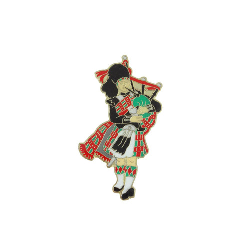 Bagpiper Pin Badge