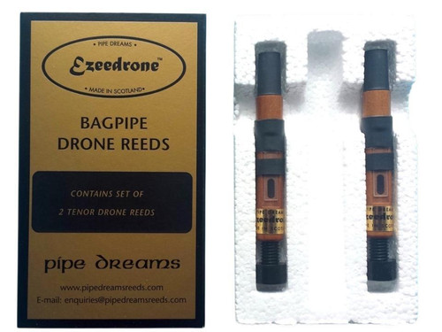 Ezeedrone Standard Tenor Drone Reeds - Synthetic Highland Bagpipe Reeds (Pair)