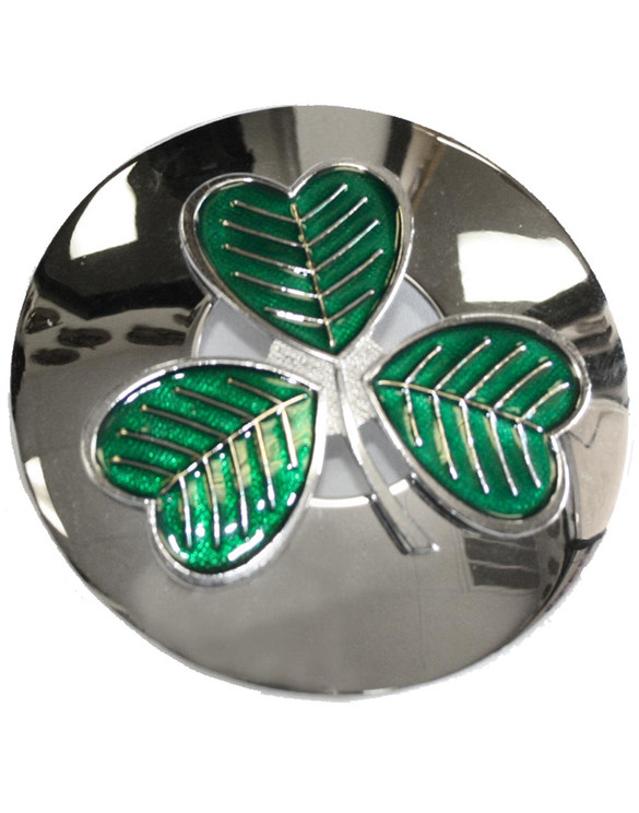 Shamrock Plaid Brooch