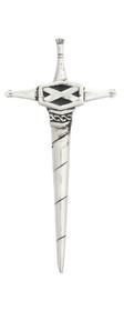 Scottish Saltire Kilt Pin