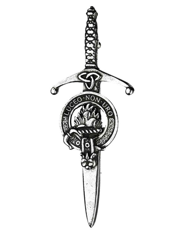 Scottish Clan Kilt Pin (Gaelic Themes)