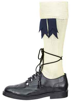 Ivory Kilt Hose