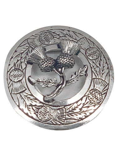 Double Thistle Pin