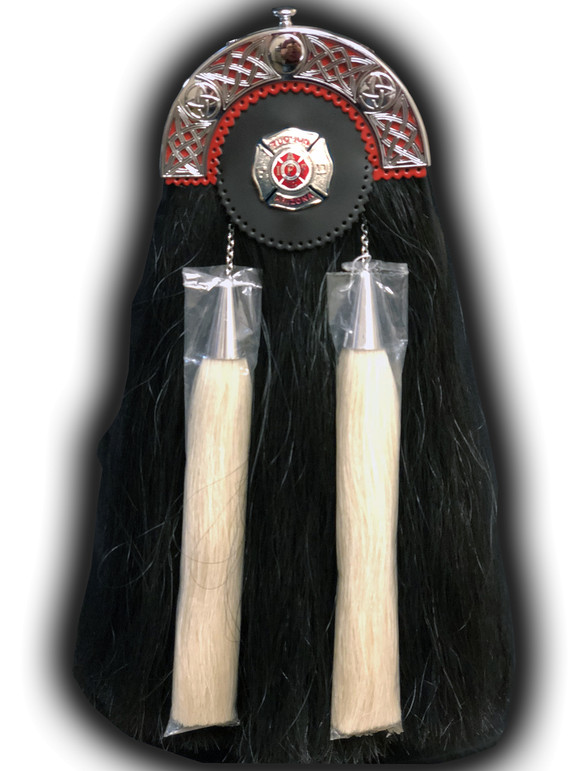 Horse Hair Fire Department Sporran - Maltese