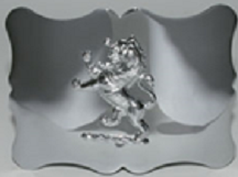 Traditional Lion Kilt Belt Buckle - Polished