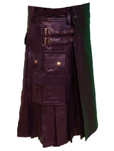 Claymore Leather Utility Kilt