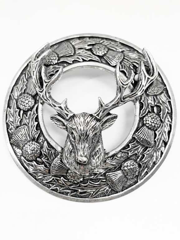 Stag Brooch "T.R" - KPS 6/8/05/10 image