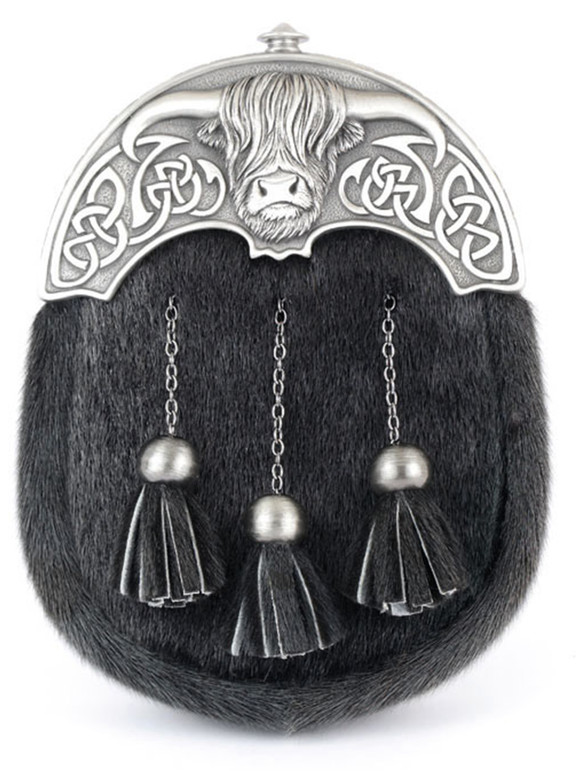 GMDR26M - Short Black Bovine - Matte