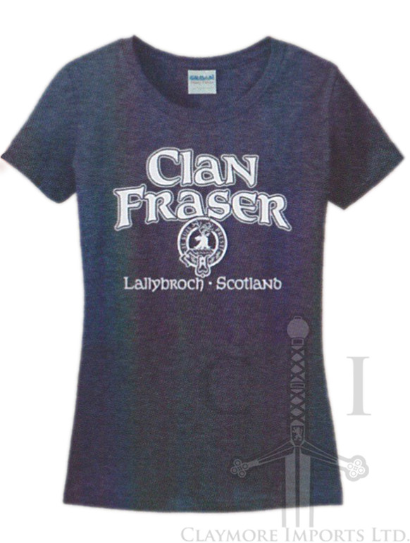 Women's Clan Fraser of Lallybroch Outlander T Shirt