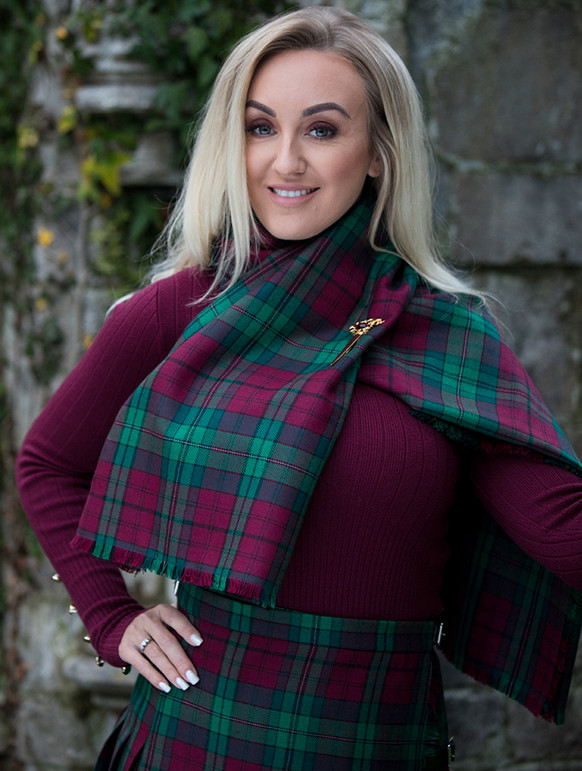 Welsh Tartan Shawl