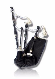 Claymore Nickel Mounted Poly Bagpipes - P1
