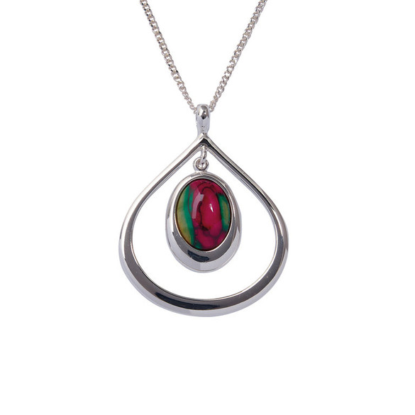 Heathergem Open Tearlach Pendant
