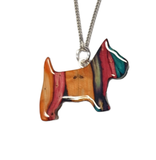 Heathergems Scotty Dog Pendant