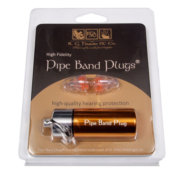 R G Hardie Pipe Band Plugs
Ear Protection 