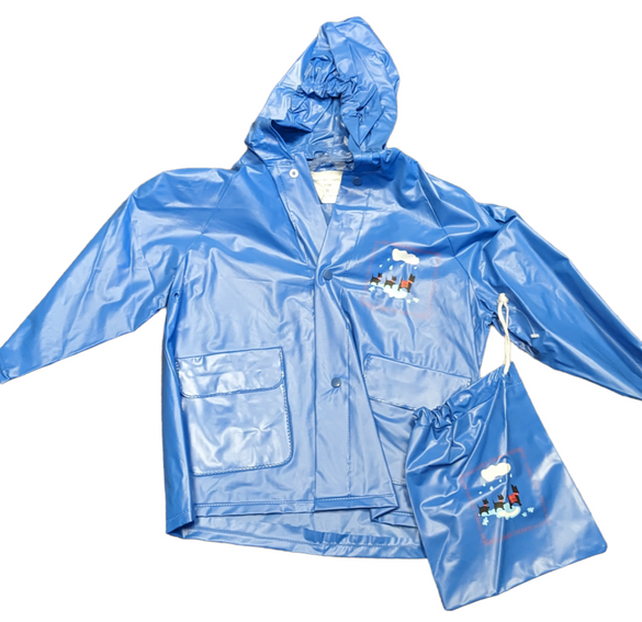 Kids Rain Coat with Scottie Dogs