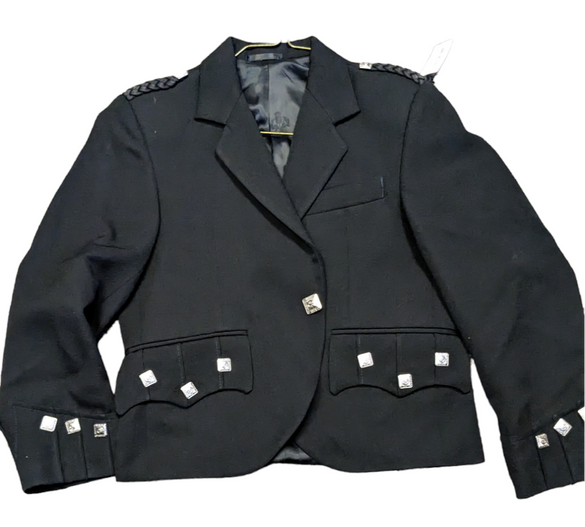 Kids Argyle Jacket with Gauntlet Sleeves Chest 28" Sleeve 19"