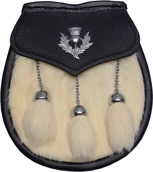 Rabbit Fur Semi Dress Sporran