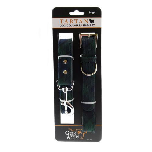 Tartan Dog Collar and Lead Set