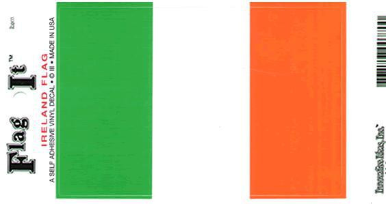 Irish Flag Decal