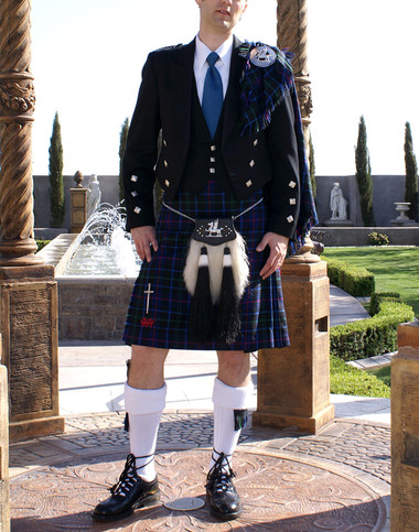 davies tartan kilt