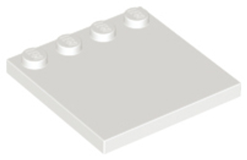 Tile, Modified 4x4 with Studs on Edge (White)