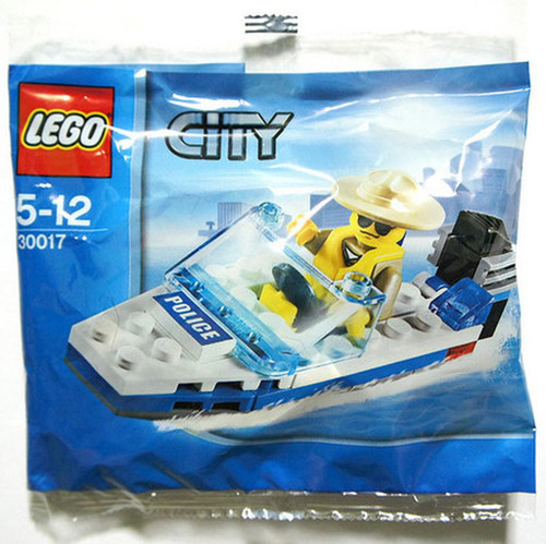City - Police Boat Polybag (30017)