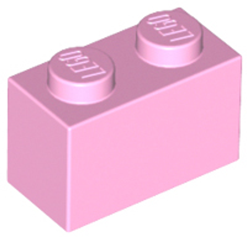 Brick 1x2 (Bright Pink)