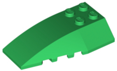 Wedge 6x4 Triple Curved (Green)