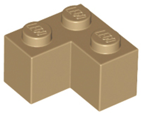 Brick 2x2 Corner (Dark Tan) Brick 2x2 Corner (Dark Tan)
